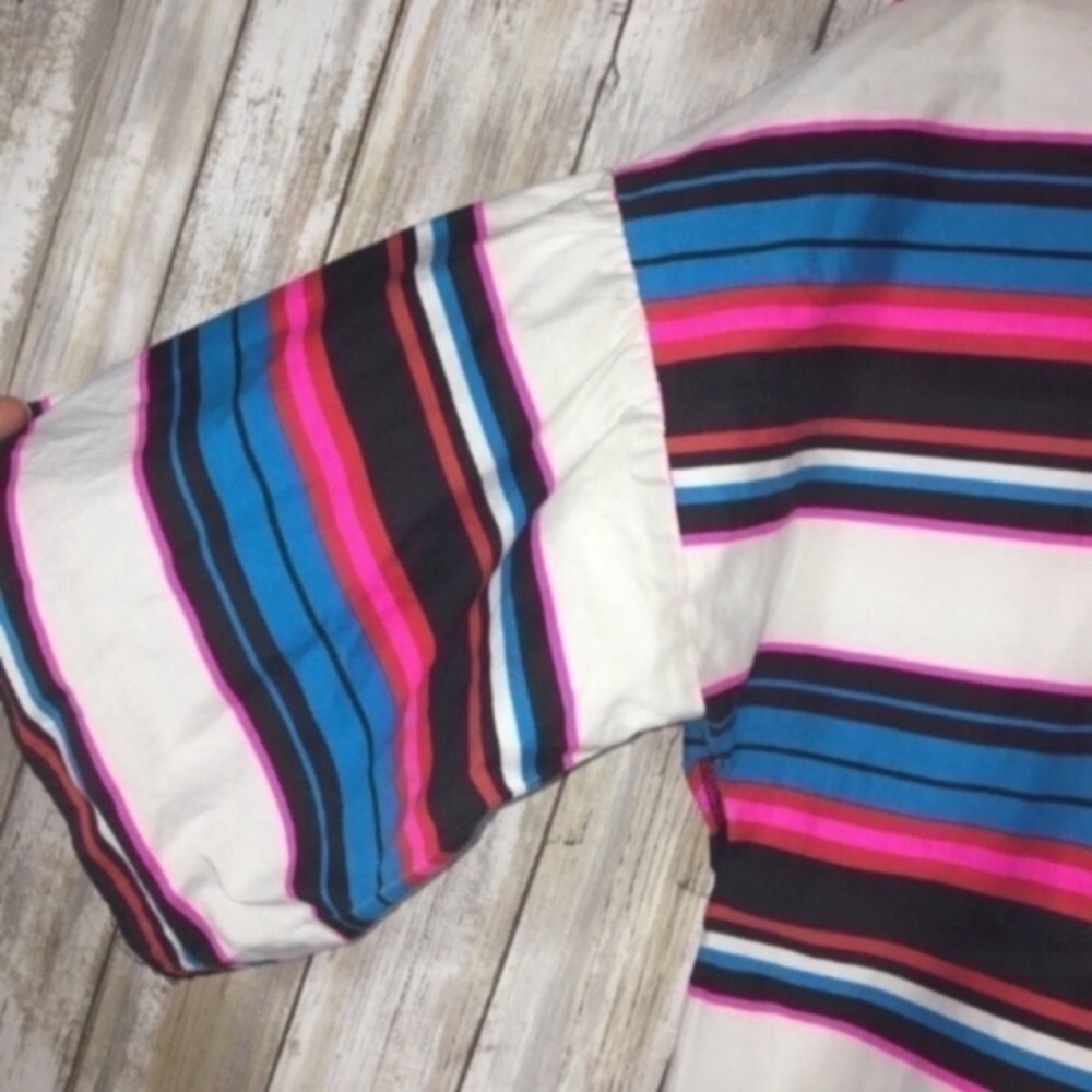 Vince Camuto Striped Blouse - Picture 3 of 4